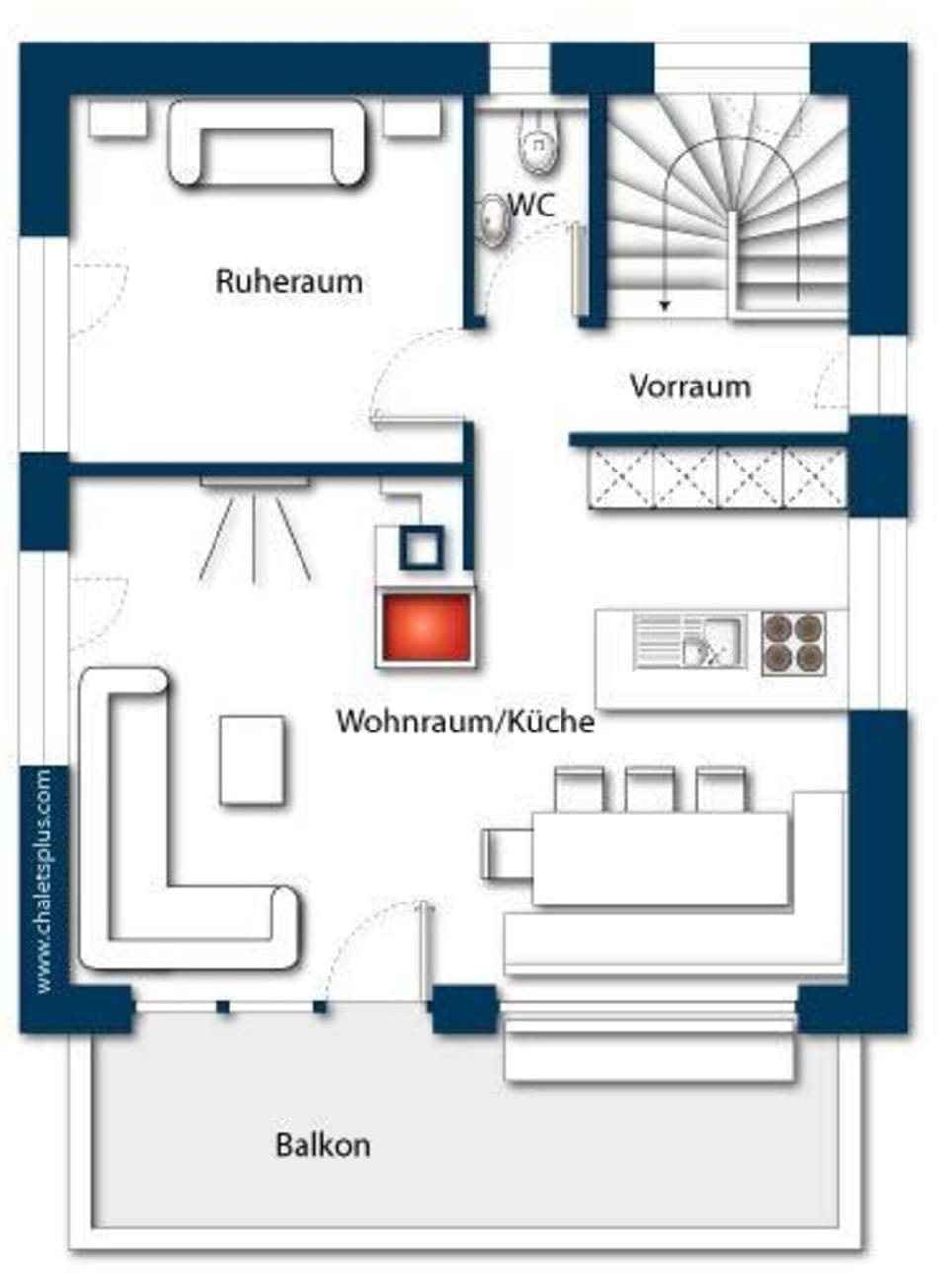 Chalet | Floor plan