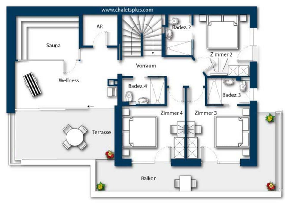 Chalet | Floor plan