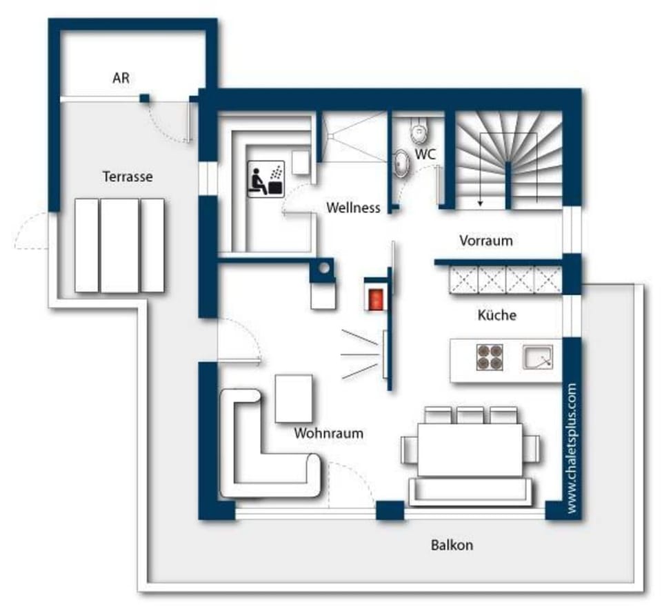 Chalet | Floor plan