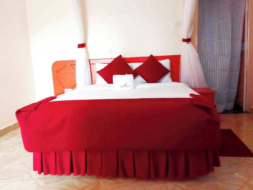 Free WiFi, bed sheets