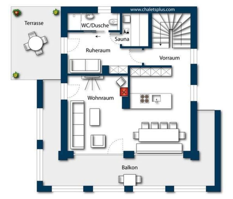 Chalet | Floor plan
