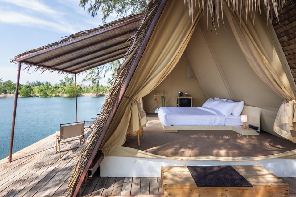 Glamping Nest | Free minibar, individually furnished, free WiFi, bed sheets