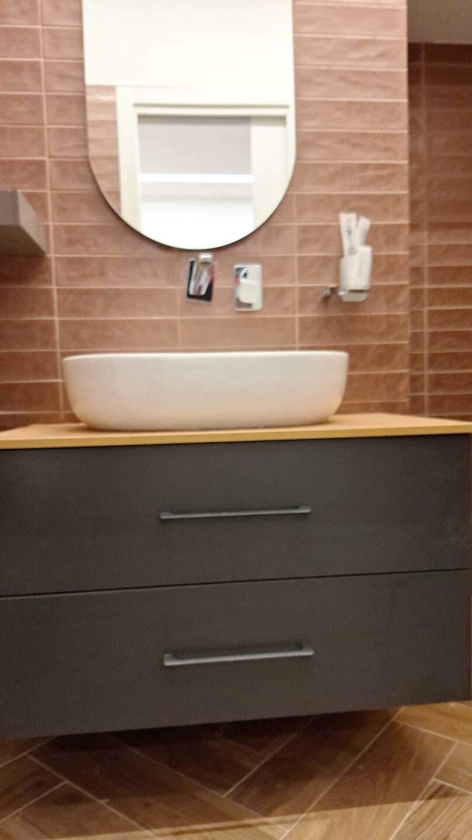 Comfort Double Room | Bathroom | Shower, bidet, towels, soap
