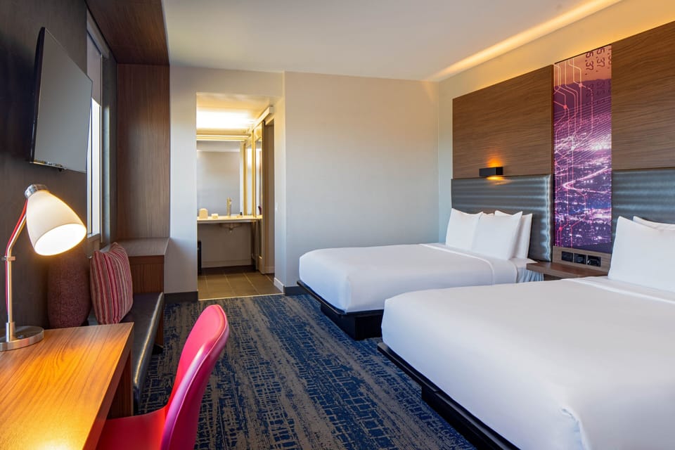 Traditional Room, 2 Queen Beds | In-room safe, desk, iron/ironing board, free cribs/infant beds