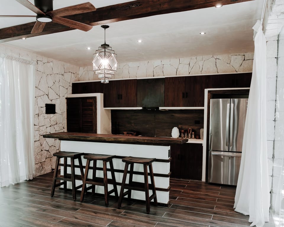 Villa, Multiple Beds, Balcony | Private kitchen | Fridge, oven, stovetop, cookware/dishes/utensils