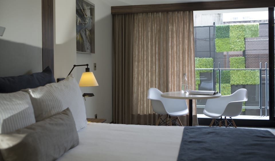 Executive Suite, 1 King Bed, Balcony | In-room safe, desk, laptop workspace, blackout drapes