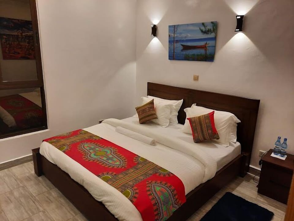 Free WiFi, bed sheets