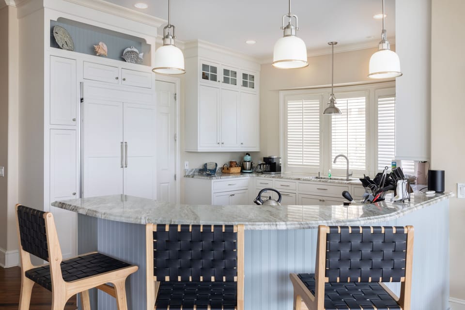 Luxury House, Multiple Beds, Patio, Ocean View (34 Surf Scoter) | Private kitchen | Coffee/tea maker