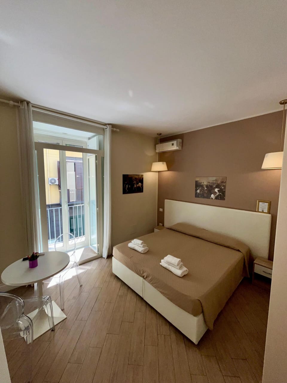 Deluxe Double or Twin Room, Balcony, City View | Premium bedding, desk, laptop workspace, free WiFi