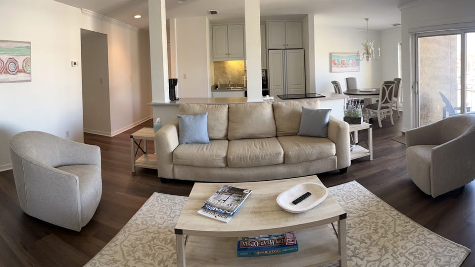 Villa, Multiple Beds, Kitchen, Garden View (840 Ketch Court) | Living area | 42-inch flat-screen TV with digital channels