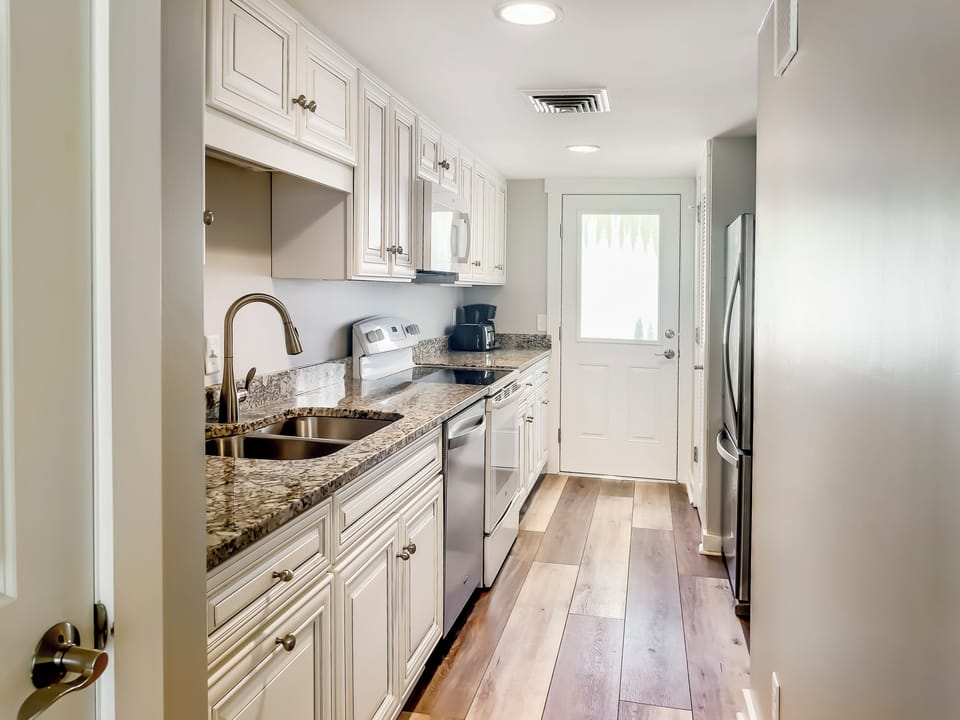 Villa, Multiple Beds, Patio (735 Schooner Court) | Private kitchen | Coffee/tea maker, dining table