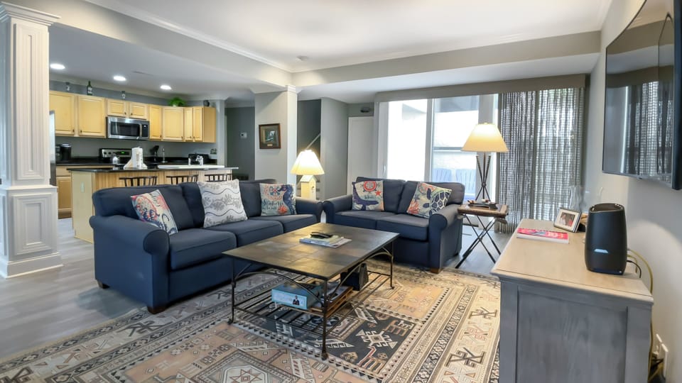 Villa, Multiple Beds, Kitchen (1264 Harbour Town Club) | Living area | 42-inch flat-screen TV with digital channels