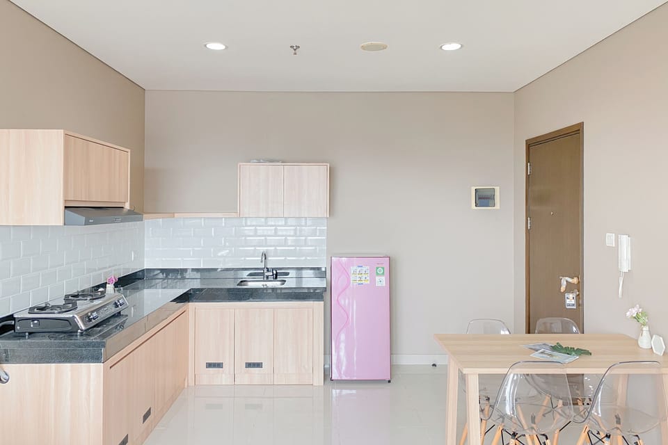 Standard Apartment, 2 Bedrooms (Apartment) | Private kitchen | Microwave