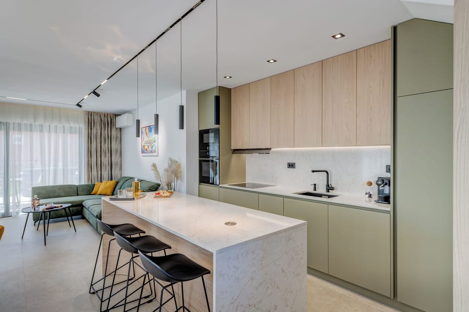 Deluxe Villa | Private kitchen | Coffee/tea maker, electric kettle