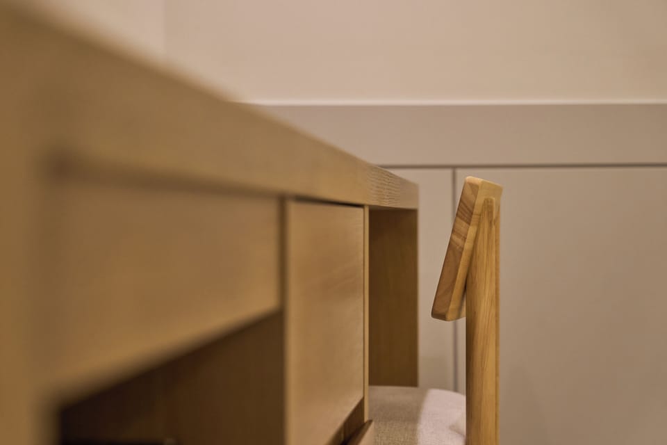 Desk, laptop workspace, blackout drapes, WiFi (free)