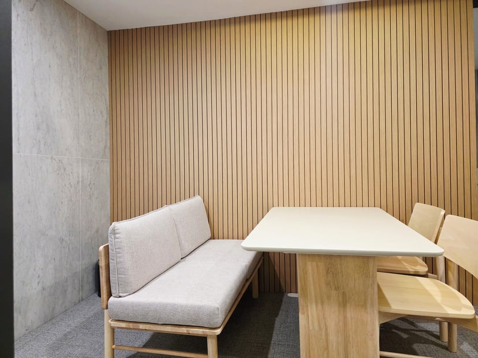 Superior Quadruple Room, Multiple Beds, Non Smoking | Living area | 50-inch flat-screen TV with cable channels, heated floors