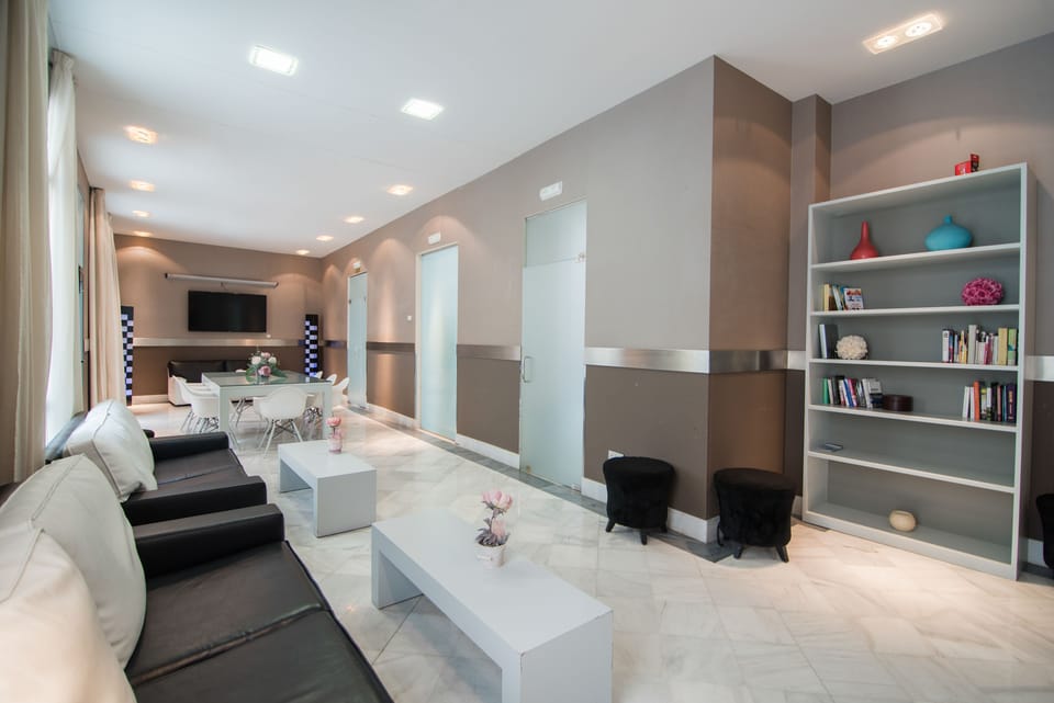 Lobby sitting area