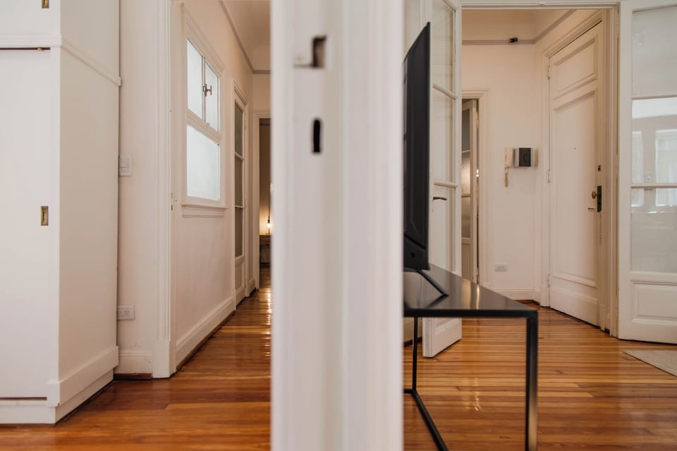 Apartment | Living area | 50-inch Smart TV with digital channels