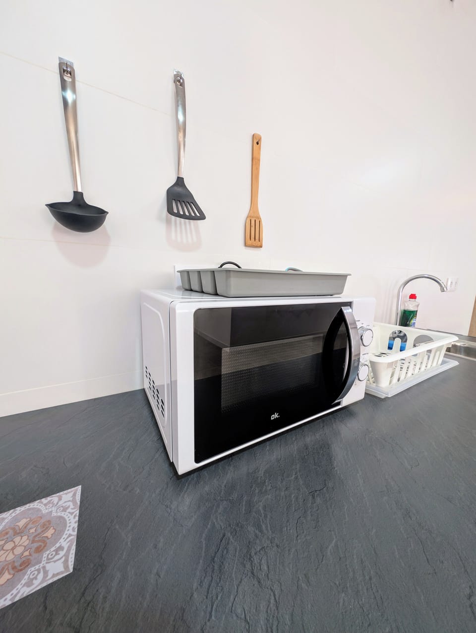 Comfort Apartment, Courtyard View | Private kitchen | Mini-fridge, microwave, stovetop, cookware/dishes/utensils
