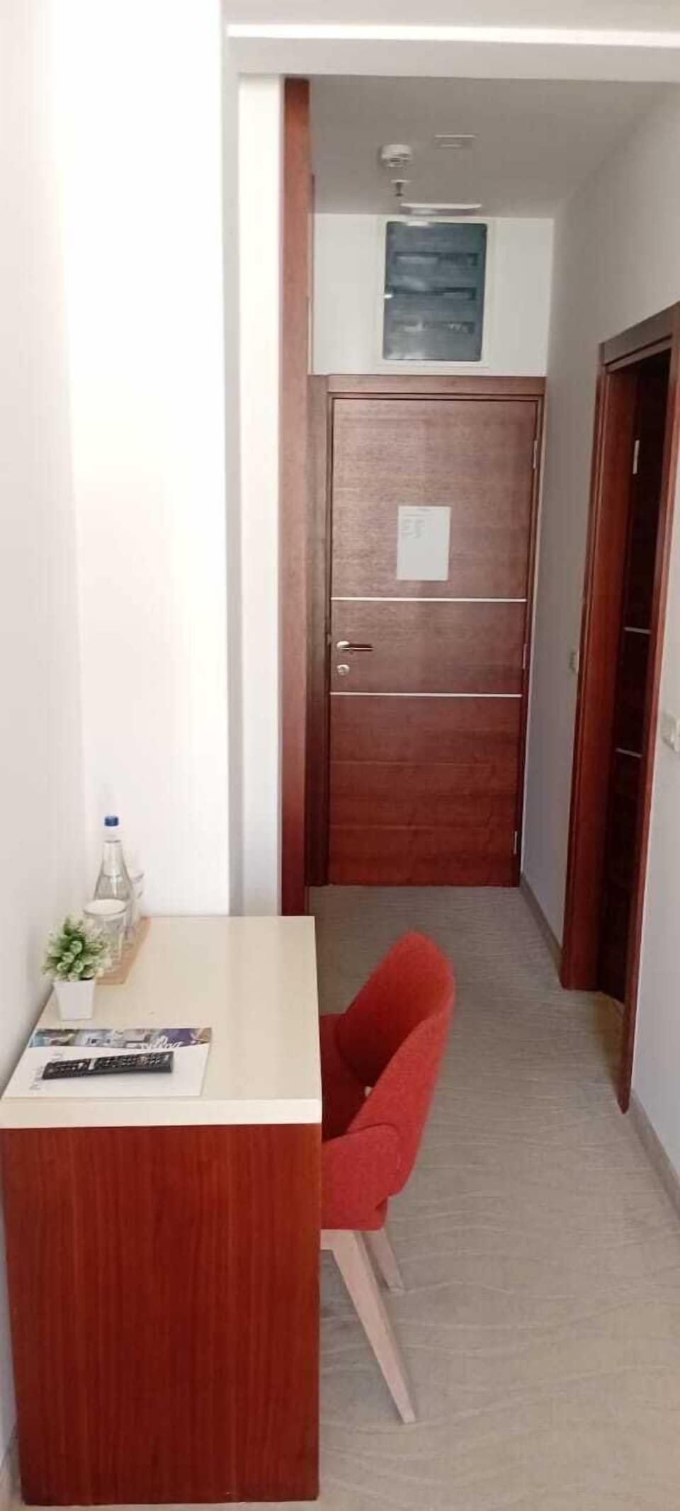 Junior Double Room, Sea View | In-room safe, desk, laptop workspace, blackout drapes