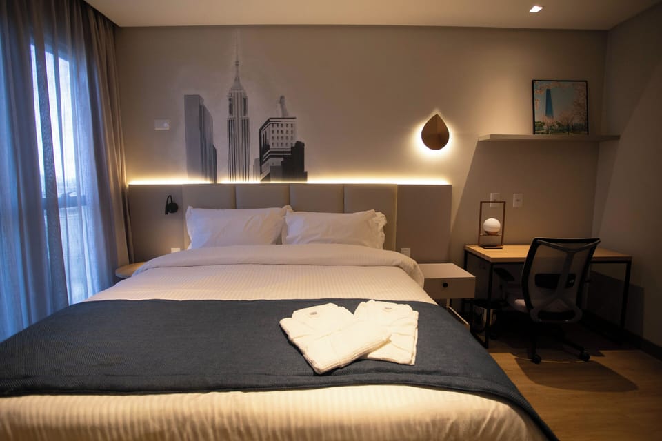 Luxury Suite | Premium bedding, pillowtop beds, soundproofing, free WiFi