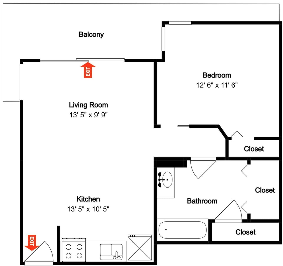 Condo (1 Bedroom) | Property amenity