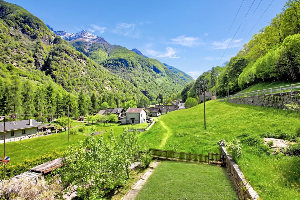 Standard Chalet, 3 Bedrooms, Balcony, Mountainside (Casa Kaia Verzasca with Garden and) | Property grounds