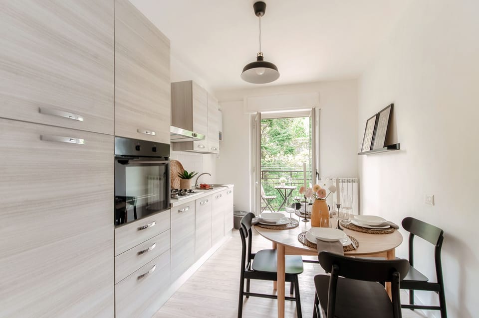 Apartment, Hill View | Private kitchen | Full-size fridge, oven, stovetop, espresso maker