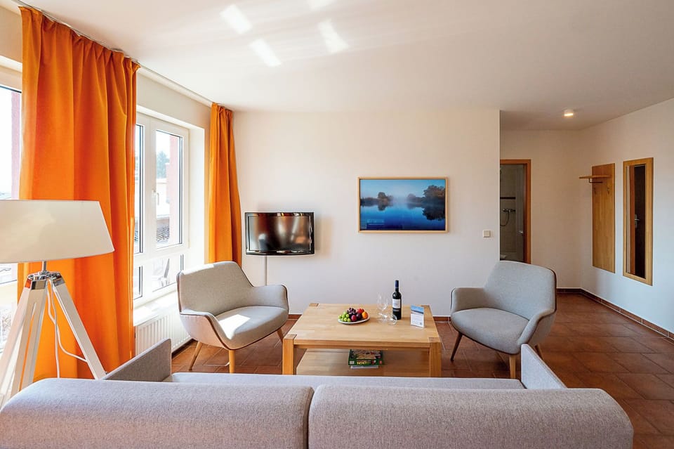 Comfort Apartment, Non Smoking, Balcony | Living area