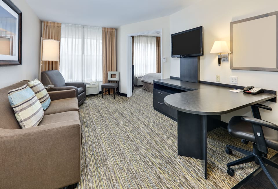 In-room safe, desk, blackout drapes, iron/ironing board