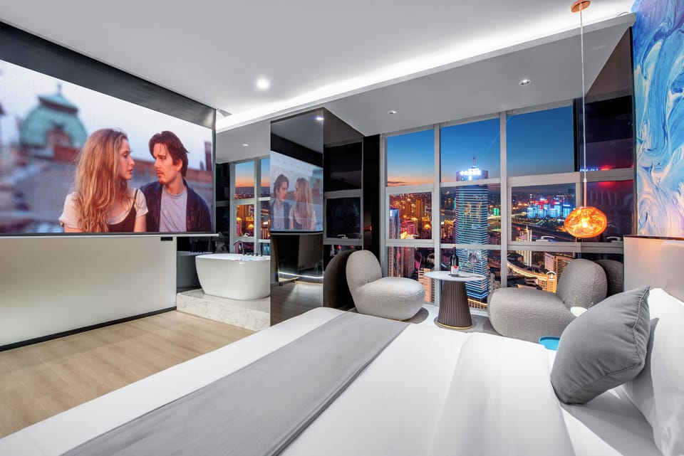 Classic Double Room, Air conditioning, City View | Desk, laptop workspace, WiFi (free)