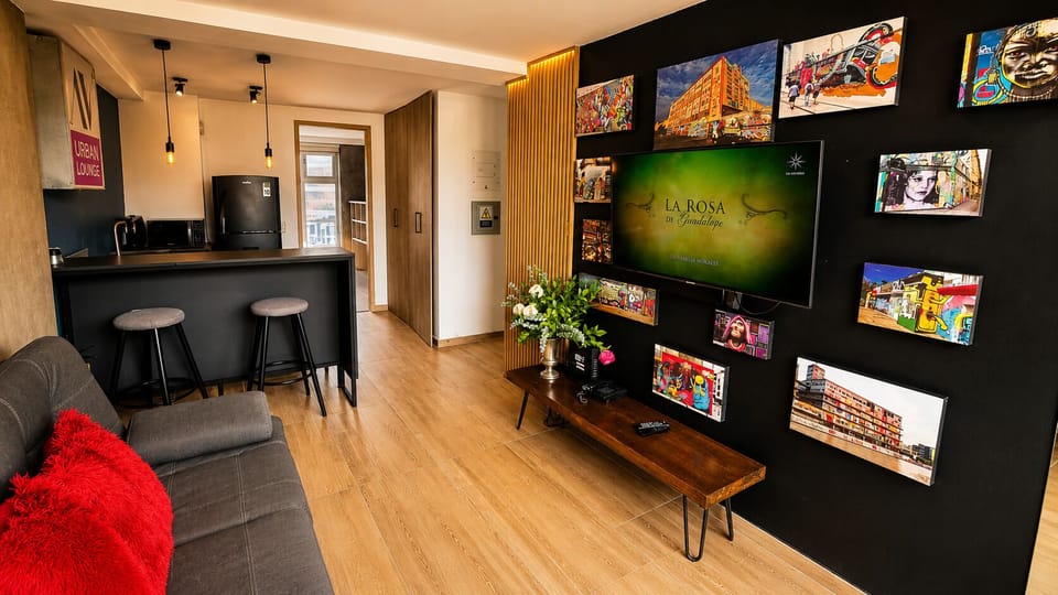 40-inch Smart TV with cable channels