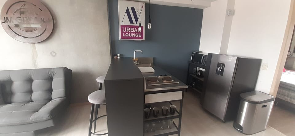 Standard Apartment, City View | Private kitchen | Microwave, stovetop, rice cooker, blender