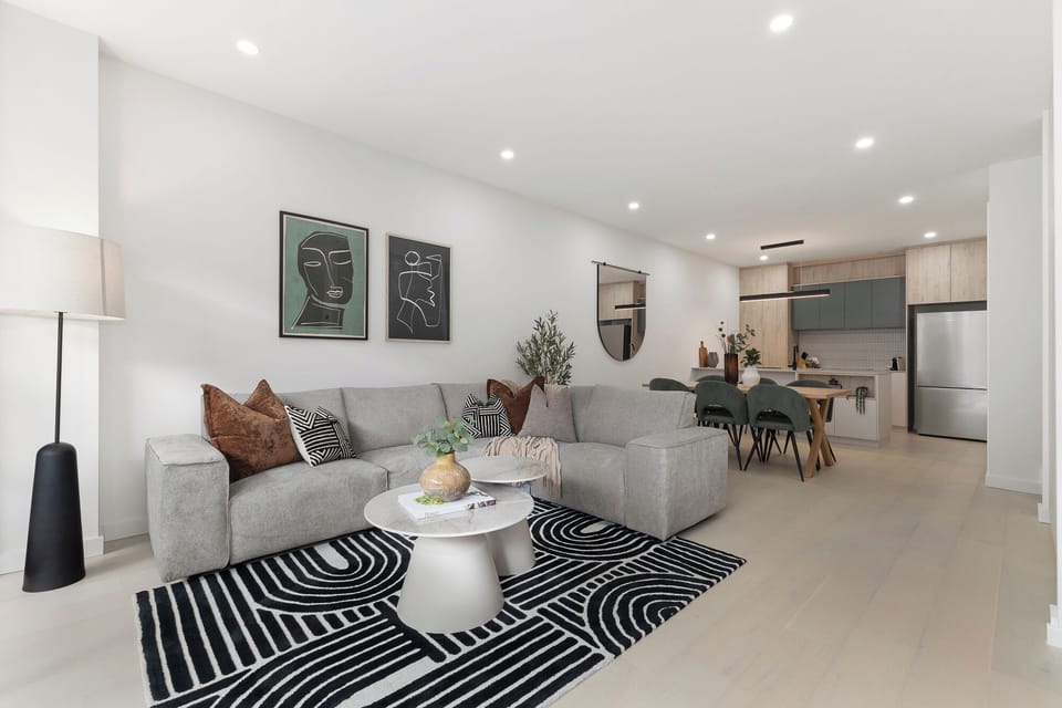 Apartment, Non Smoking, Pets Not Allowed | Living area