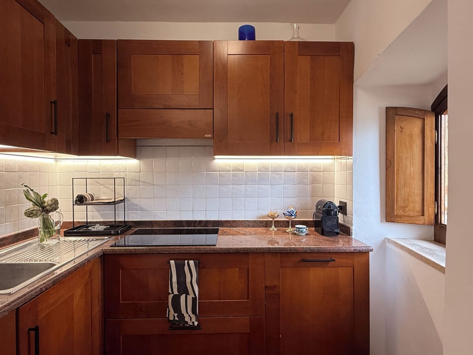 Apartment, Balcony, Sea View | Private kitchen