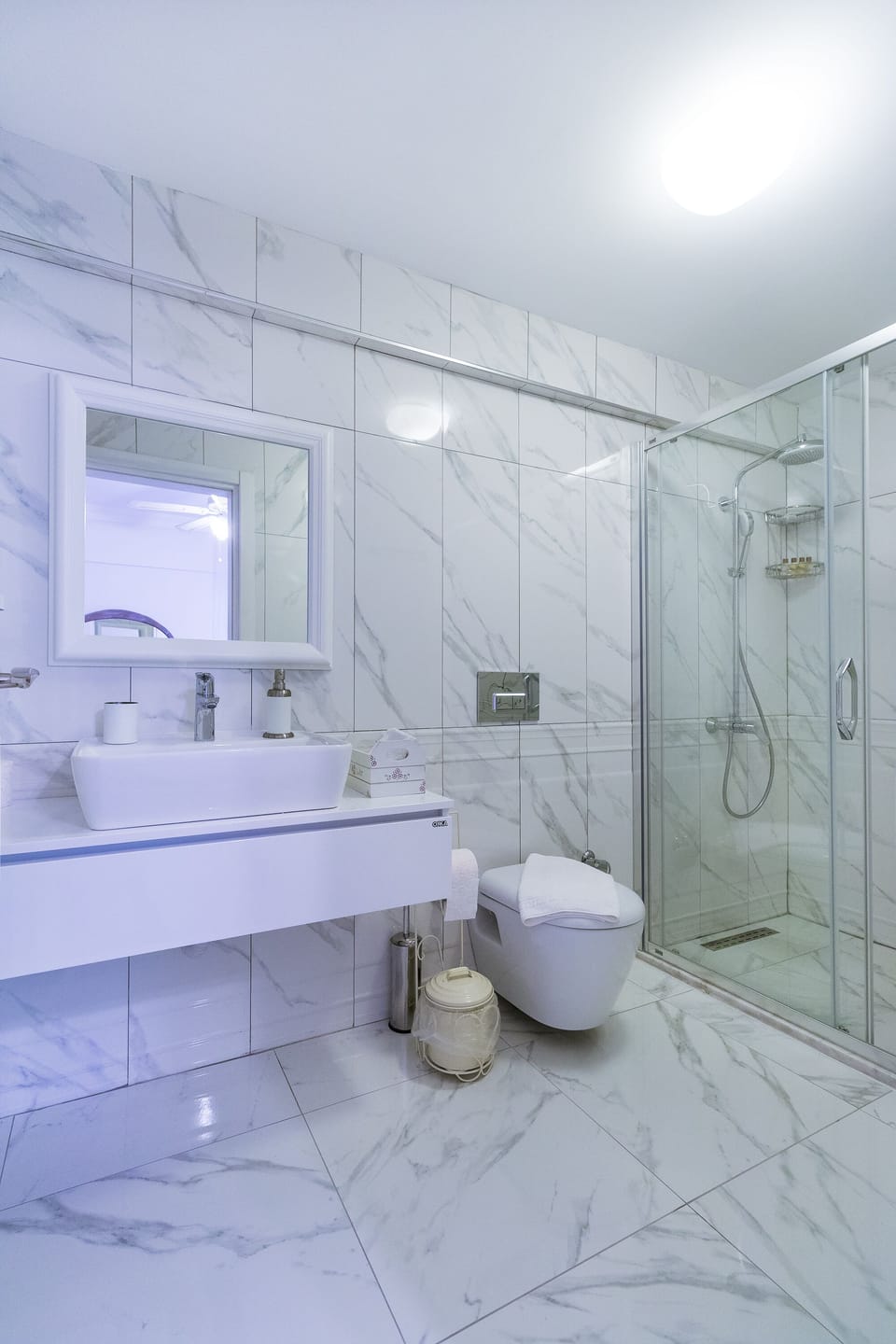 Deluxe Double Room | Bathroom | Shower, free toiletries, hair dryer, towels