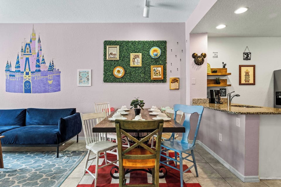 Townhome, Multiple Beds, Kitchen, Garden View (Enchanted At 7 Dwarfs Lane) | Dining