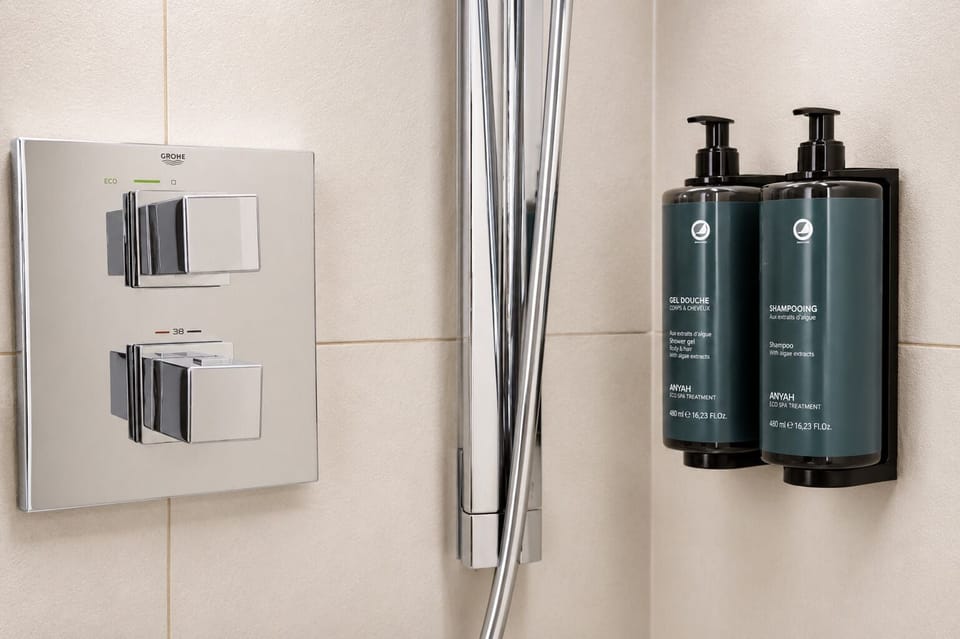 Superior Twin Room | Bathroom | Free toiletries, hair dryer, towels, soap