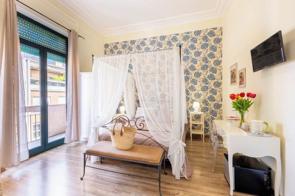 Superior Room, Balcony, City View | In-room safe, desk, laptop workspace, blackout drapes