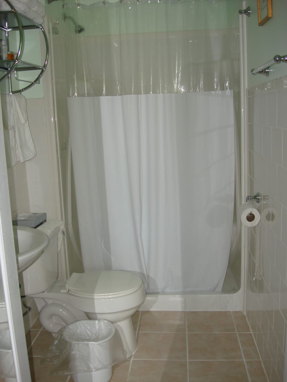 Free toiletries, hair dryer, towels, soap