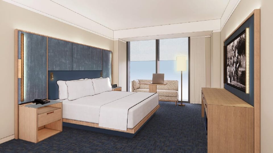 In-room safe, blackout drapes, iron/ironing board, free WiFi