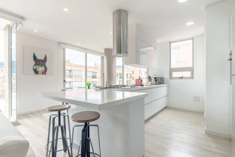 Apartment, Multiple Beds, Balcony, City View (Balcones 501) | Private kitchen | Coffee/tea maker