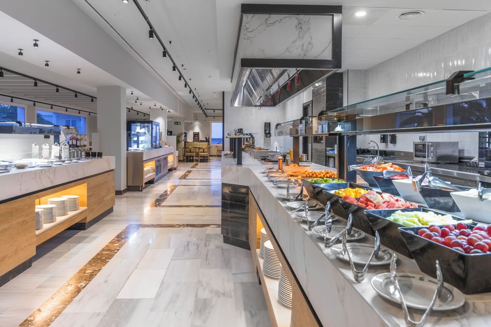 Daily buffet breakfast for a fee