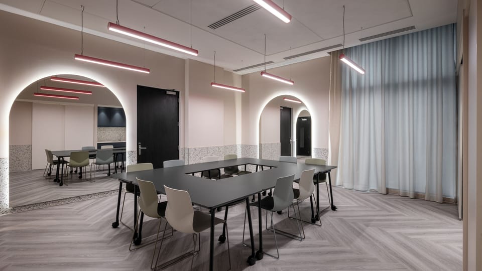 Lobby sitting area