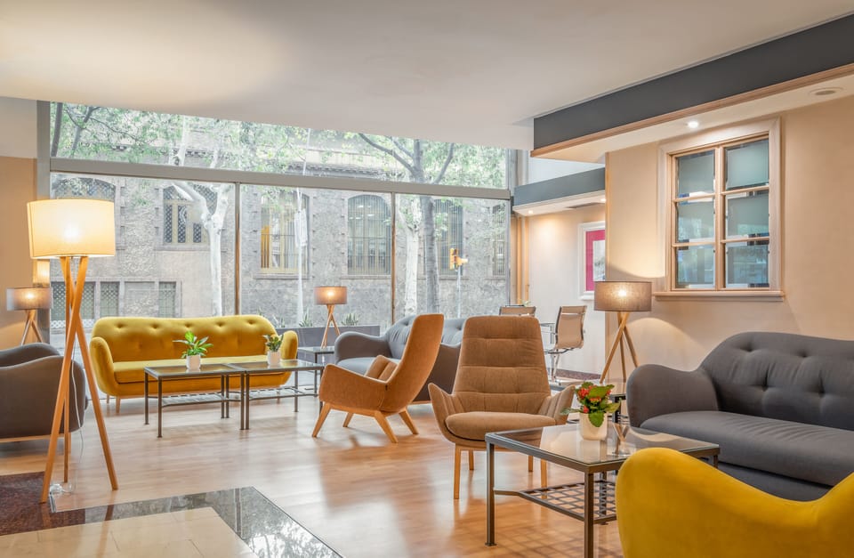 Lobby sitting area