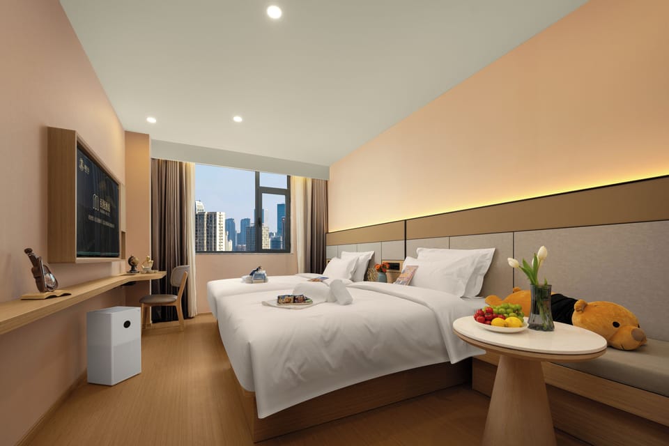 Superior Twin Room, Private Bathroom, City View | Blackout drapes, soundproofing, iron/ironing board (on request)