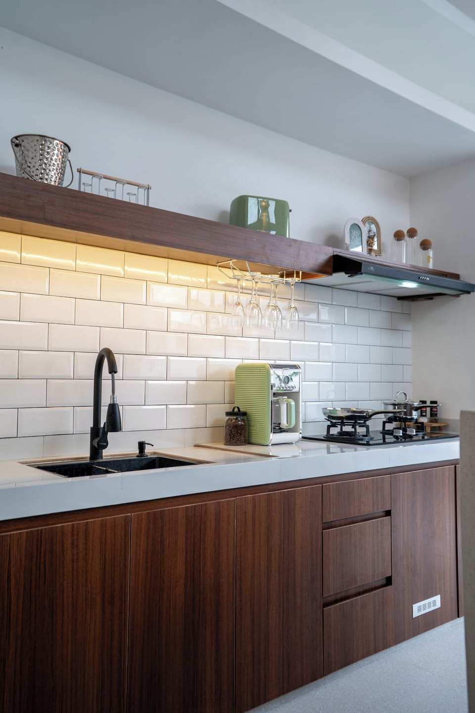 Luxury Villa, 2 Bedrooms, Private Pool | Private kitchen | Fridge, oven, stovetop, electric kettle