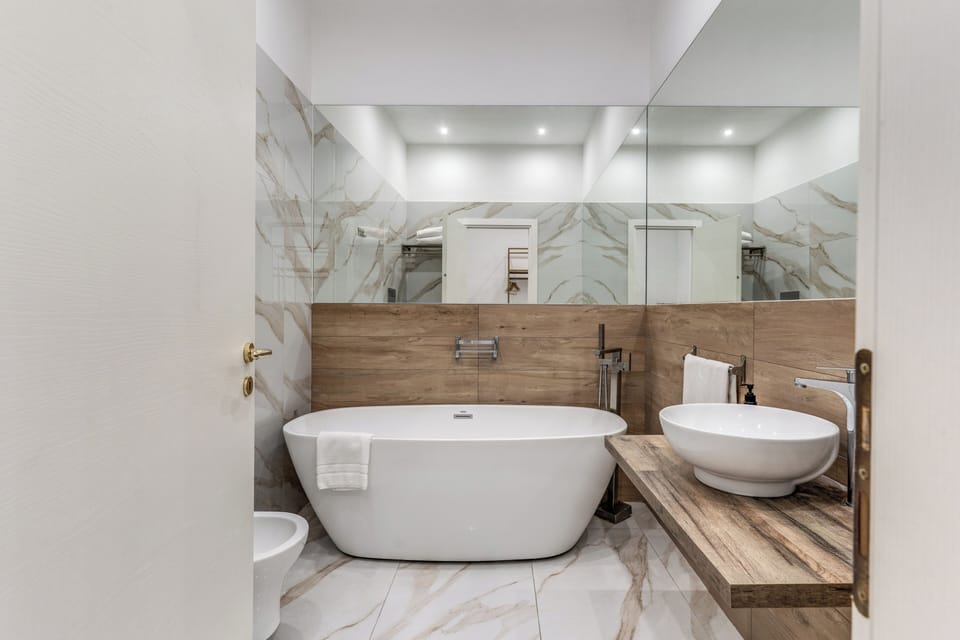 Deluxe Quadruple Room | Bathroom | Bidet