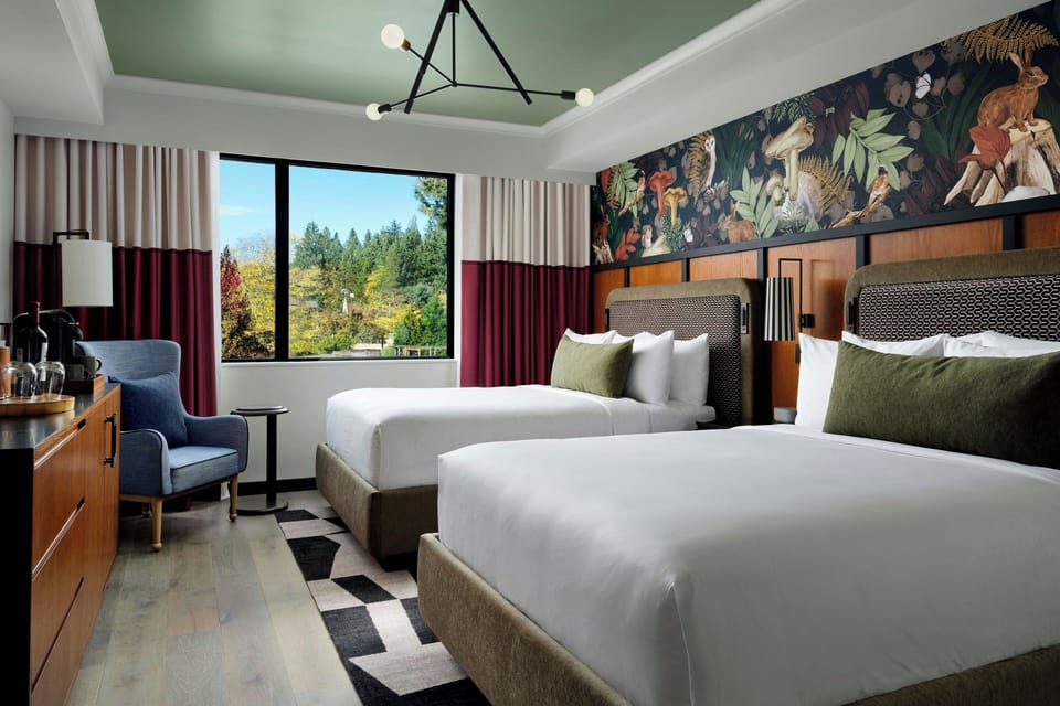 Premium bedding, in-room safe, desk, free rollaway beds