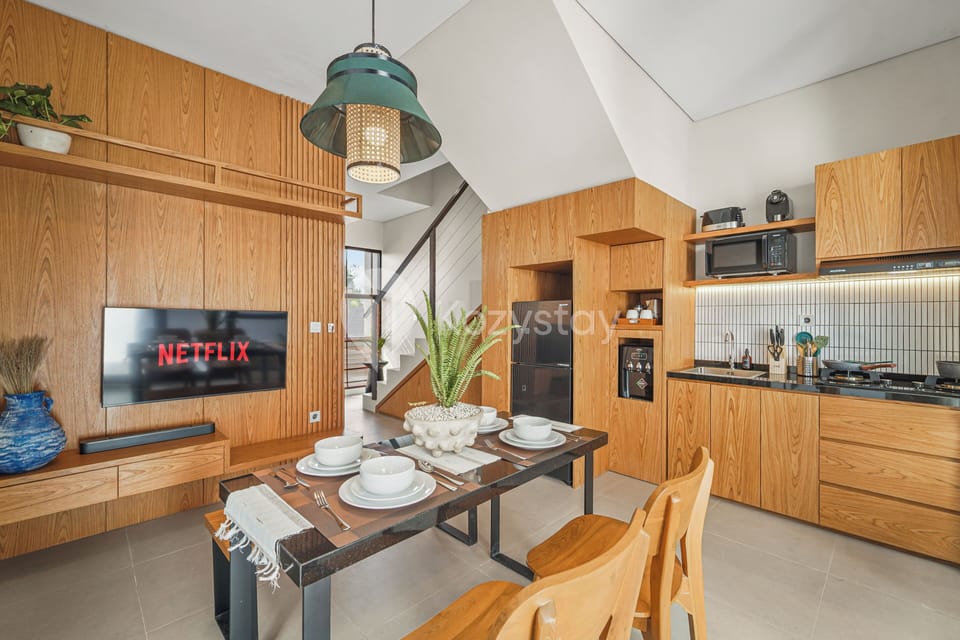 Villa, 3 Bedrooms, Private Pool, Resort View | Living area | Flat-screen TV